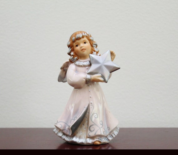 Goebel Clochette ange annuelle 2024 - Cloche de Noël en porcelaine