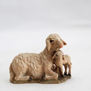 アンリ人形 ANRI 12㎝ 【Girl with Lamb nativity】 アンリ人形