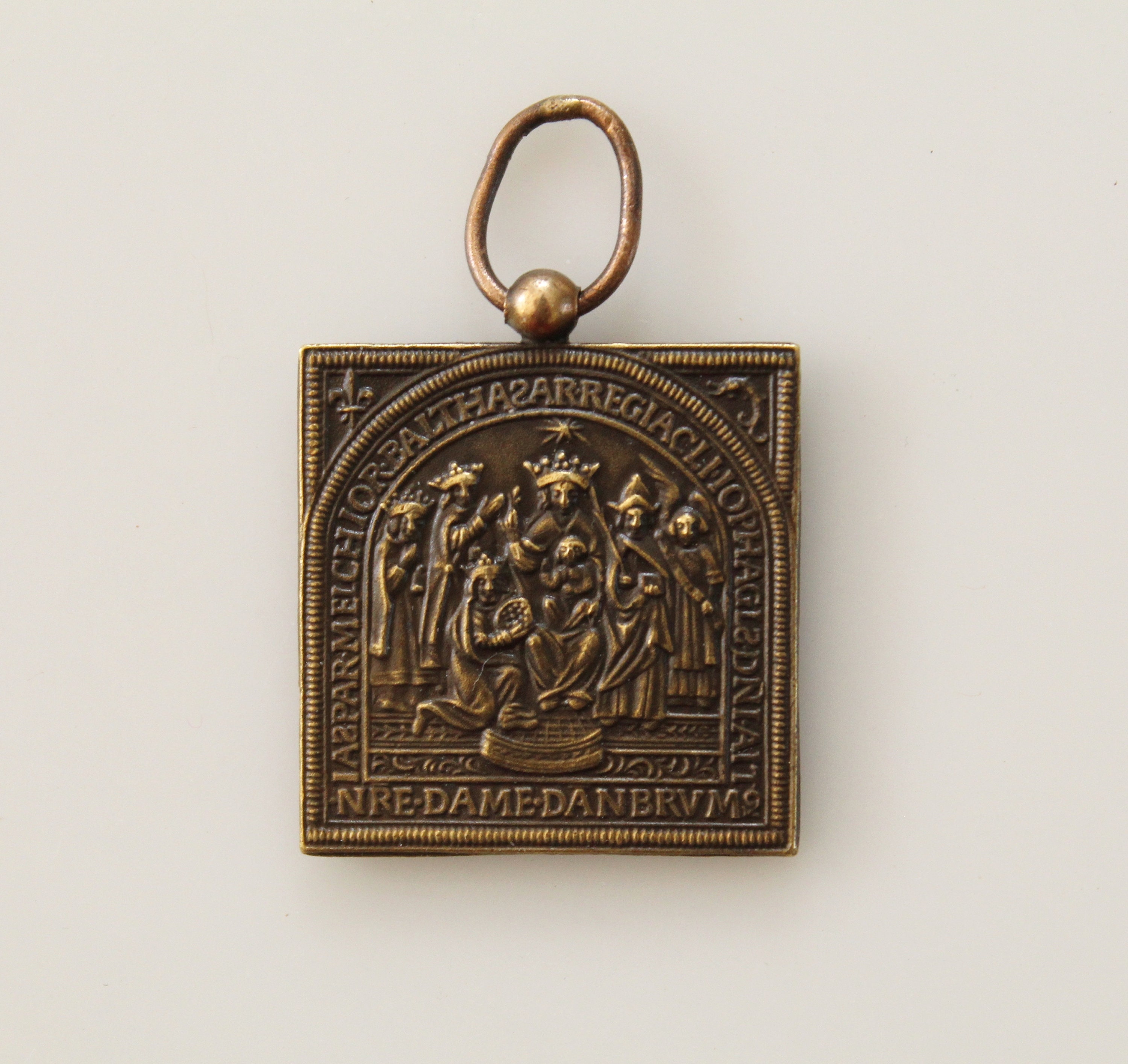 Médaille Française Vintage En Bronze – Déco Ancienne Et Authentique