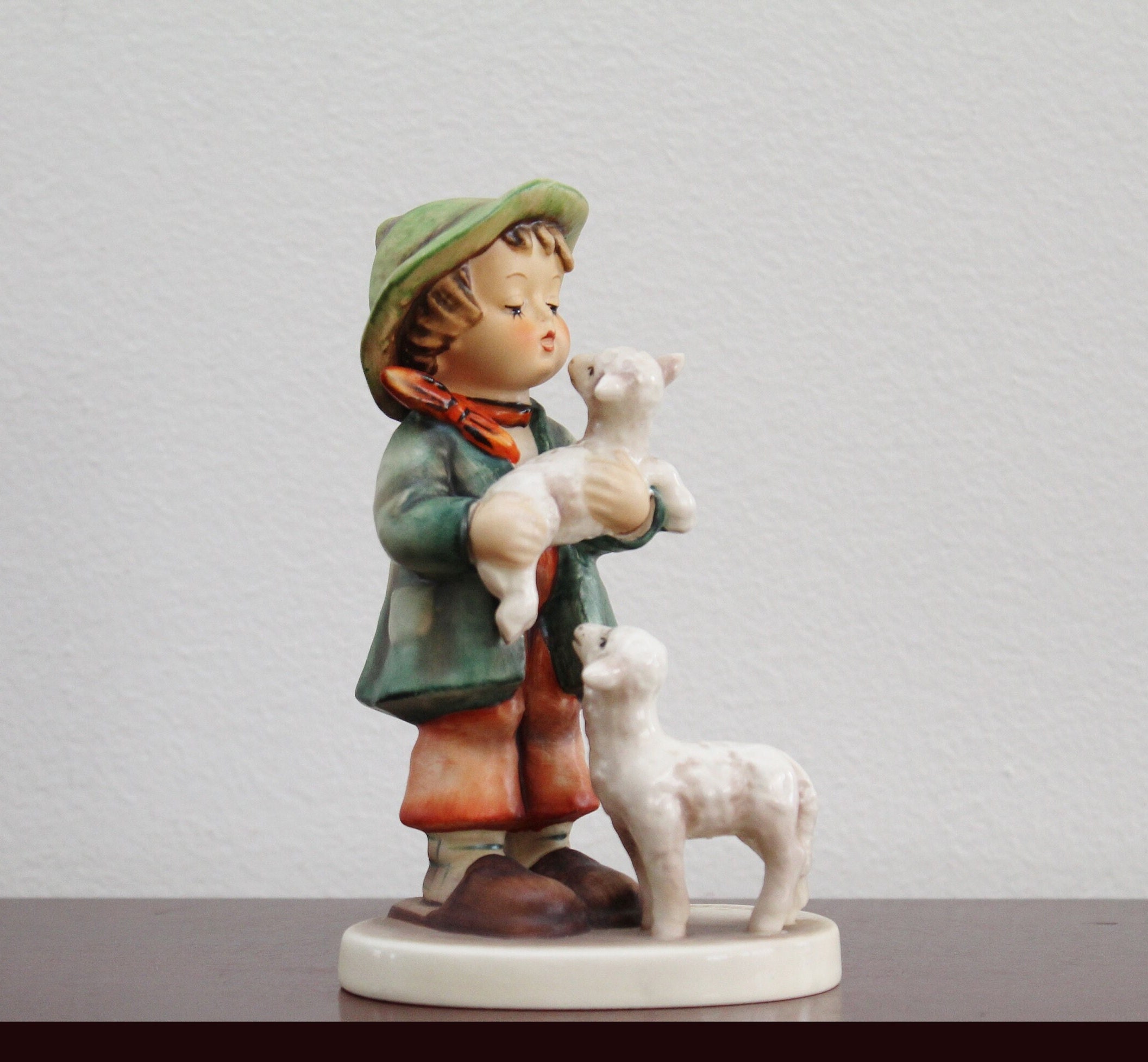 Excellent 5 1 2 Hummel Goebel shepherd s Boy Figurine HUM 64 TMK