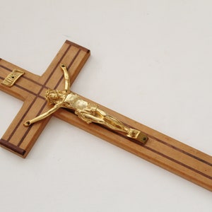 12-3/4&quot; Tall Vintage Catholic Home Wall Mount Crucifix | Seminaire de Saint-Hyacinthe