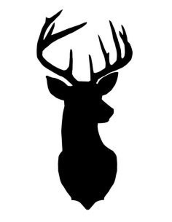 deer head graphgan for crocheting graphgan graph pattern guide etsy