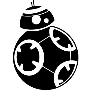 BB8 for Crocheting Graphgan Graph Pattern Guide PDF Star Wars Comic Book Nerdy Geeky Darth Crochet Pattern for Adult Blanket Crochet Squares