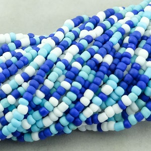 African Maasai  Waist Beads . 46&quot; Long Strand Glass small Beads. AMB-18