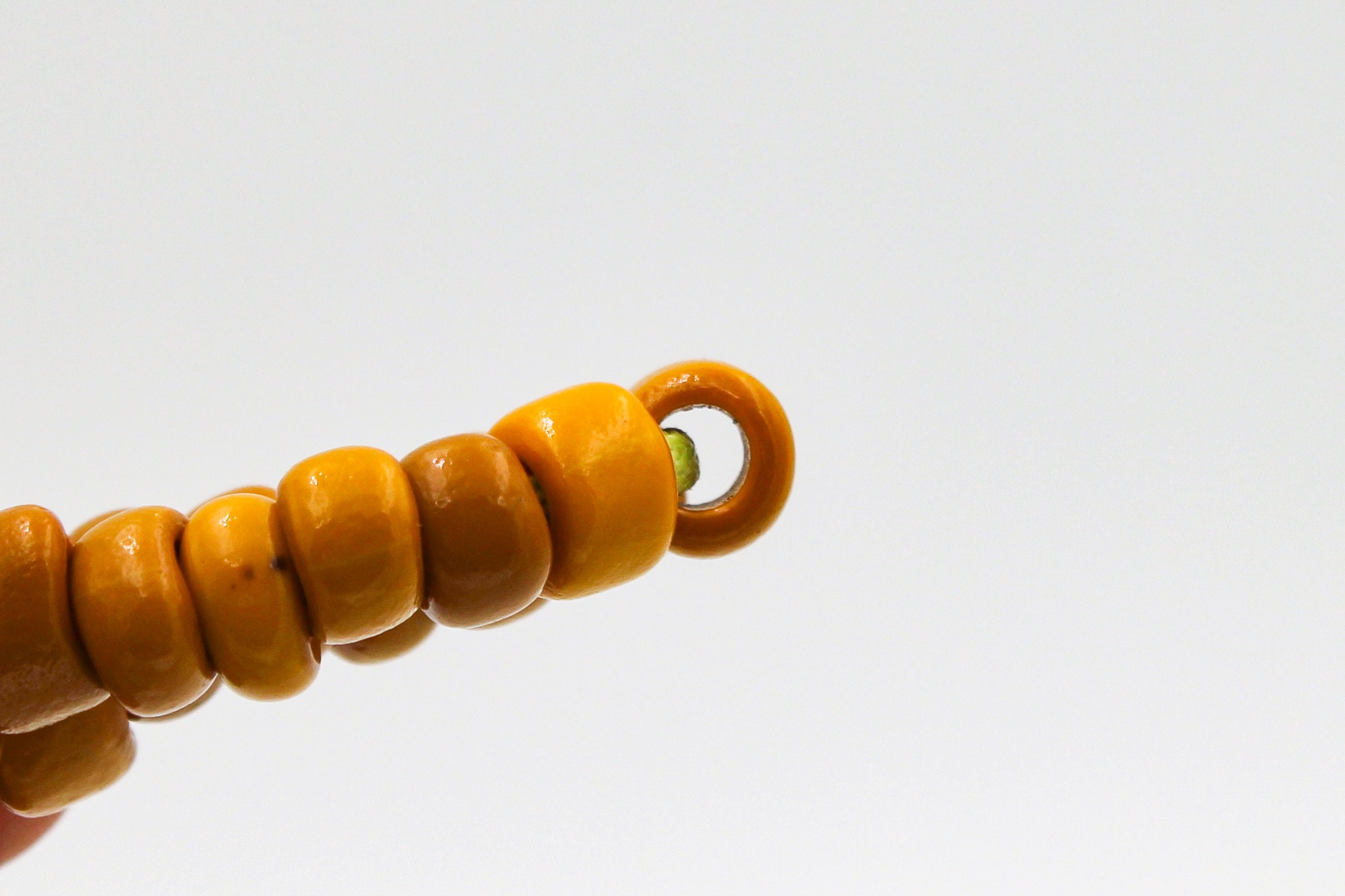 Mustard Yellow Seed Beads. Large Seed Beads. SB57 Etsy