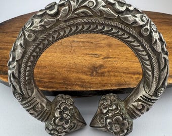 Jumbo Yemen Silver Bangle. SKU-TB-721 - Etsy