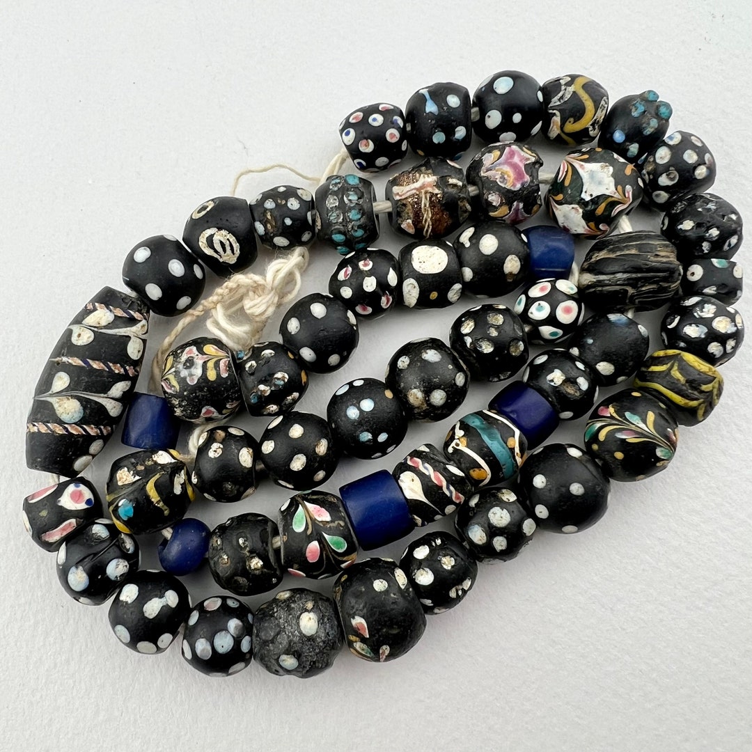 Antique Trade Beads. 53 Collector Trade Beads. TB2210 Etsy