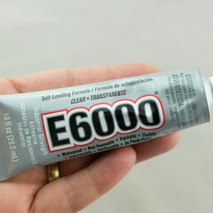 E-6000 Clear Adhesive - 4 Tubes/0.18oz - Glue - Adhesives - Notions