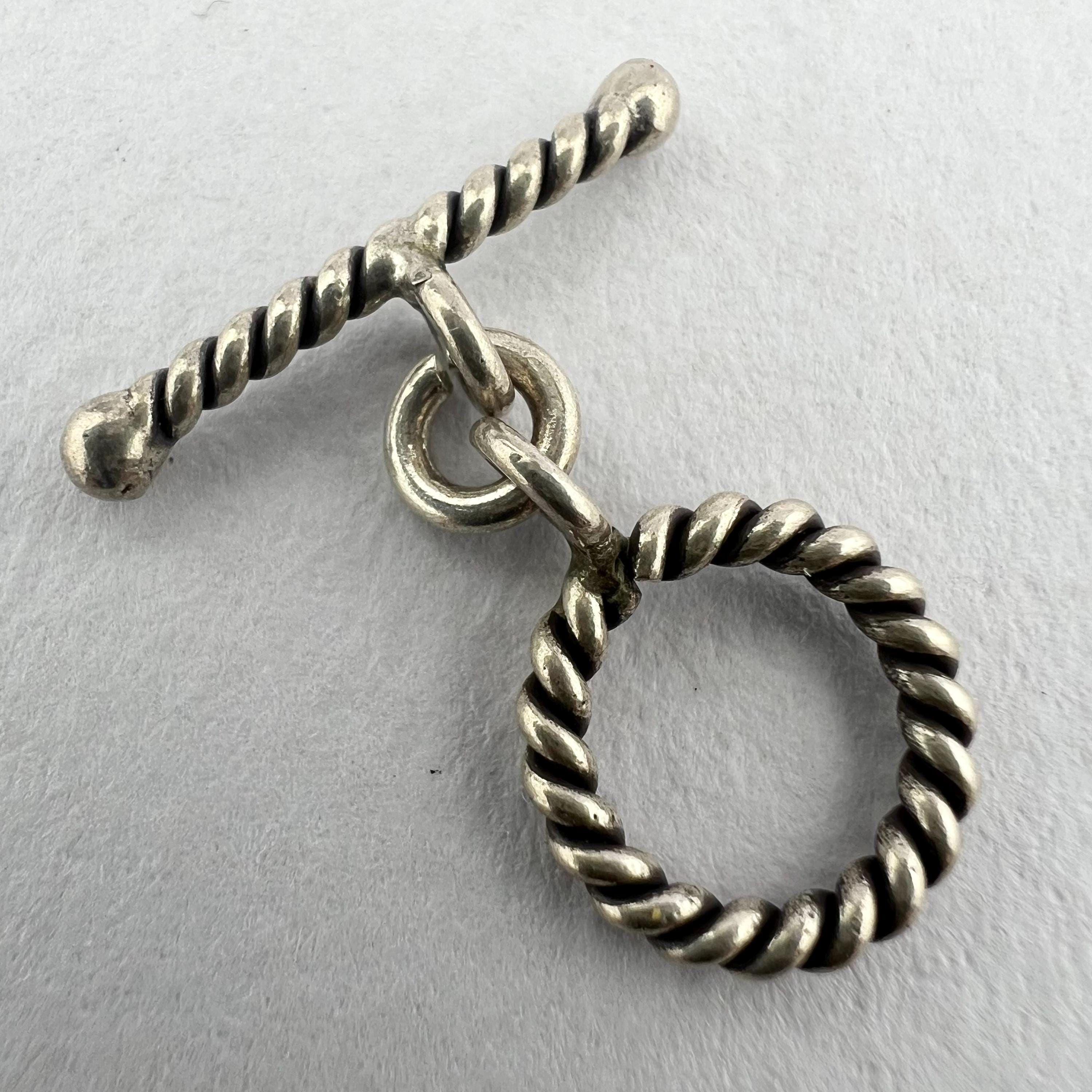 Sterling Silver 925 Toggle Clasp. CL-46 - Etsy