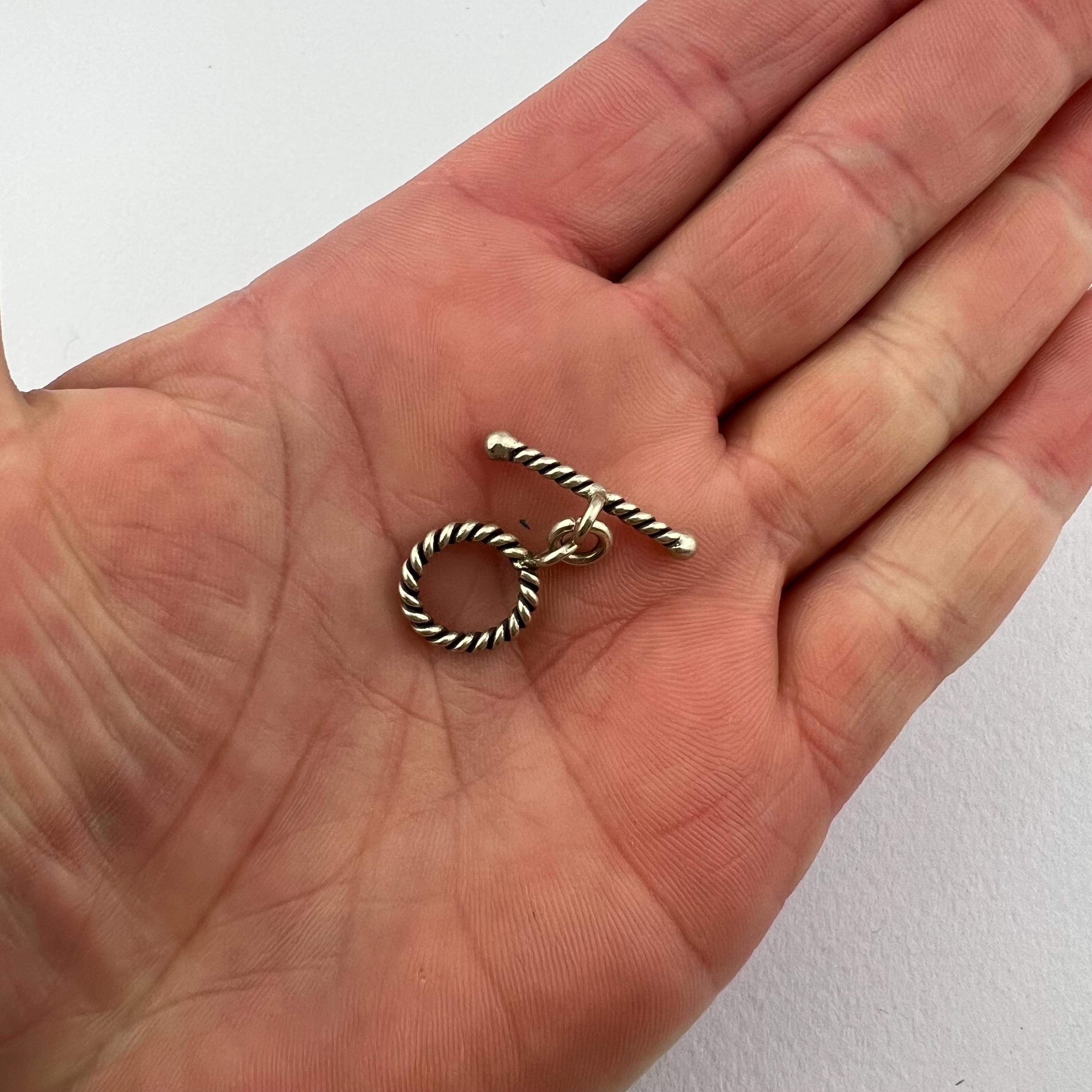 Sterling Silver 925 Toggle Clasp. CL-46 - Etsy