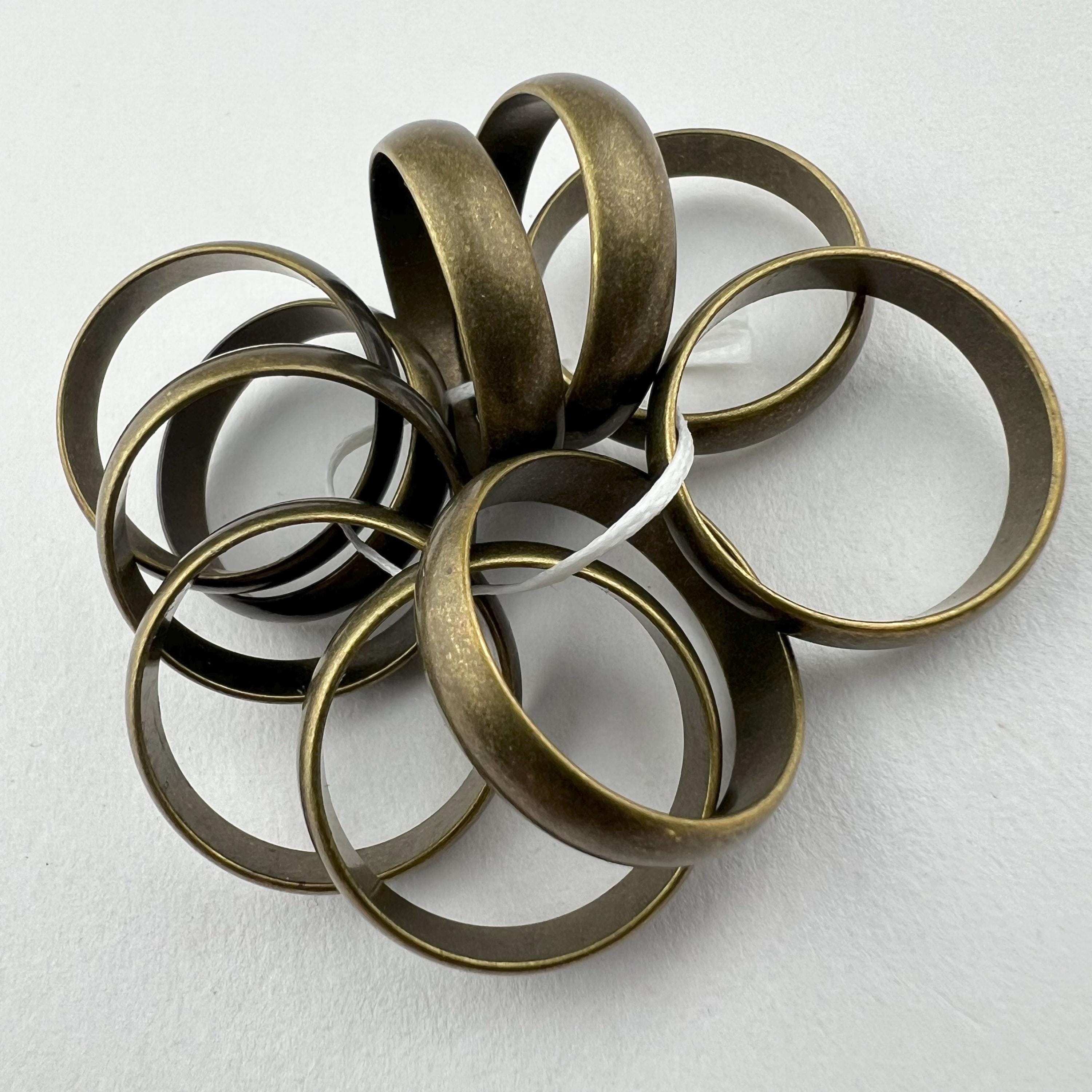 Old brass rings deals