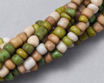 African Maasai Beads. 45” Long Strand Glass Waist Beads. AMB-31