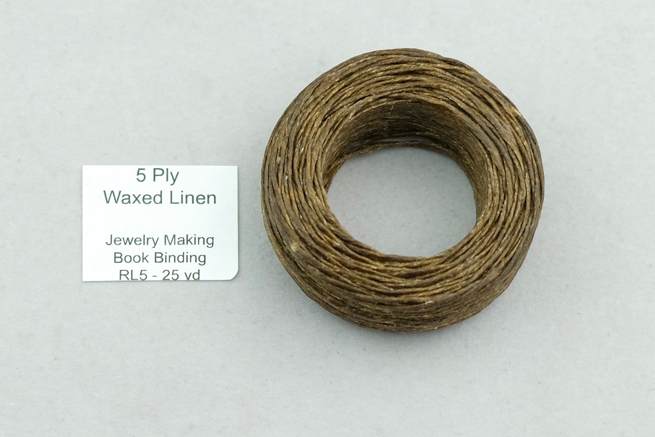 Waxed Braided Waxed Polycord 210 Feet- Maine Thread Co. – Maker's Leather  Supply