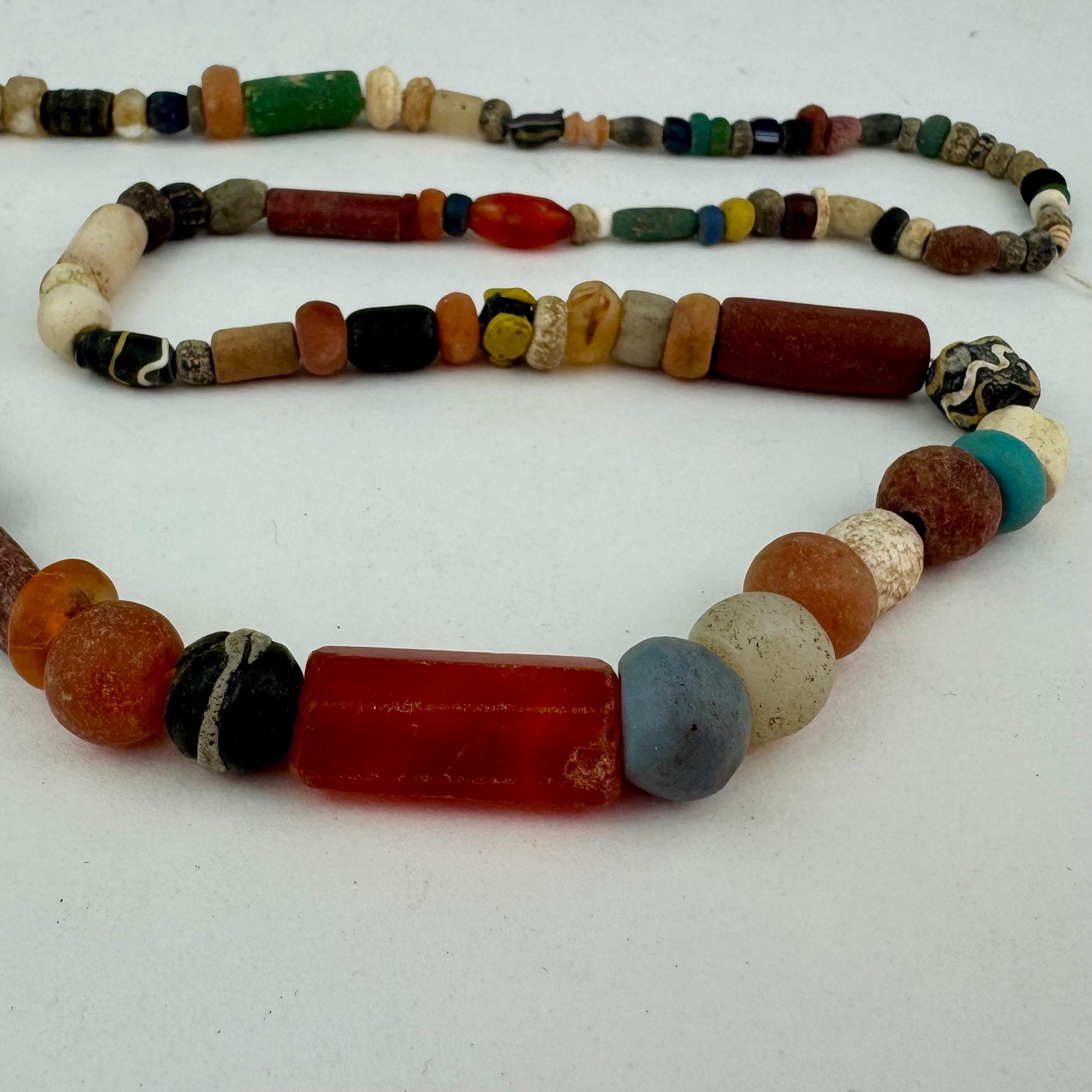 Ancient Excavated Stone Beads - Sub-sahara. Djenne Mali Ancient