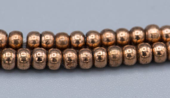 300 Copper Heishi Spacer Beads.3x2mm Jewelry Making Supplies SKU-MB-32-C