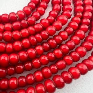 Vintage Whiteheart Beads - Etsy