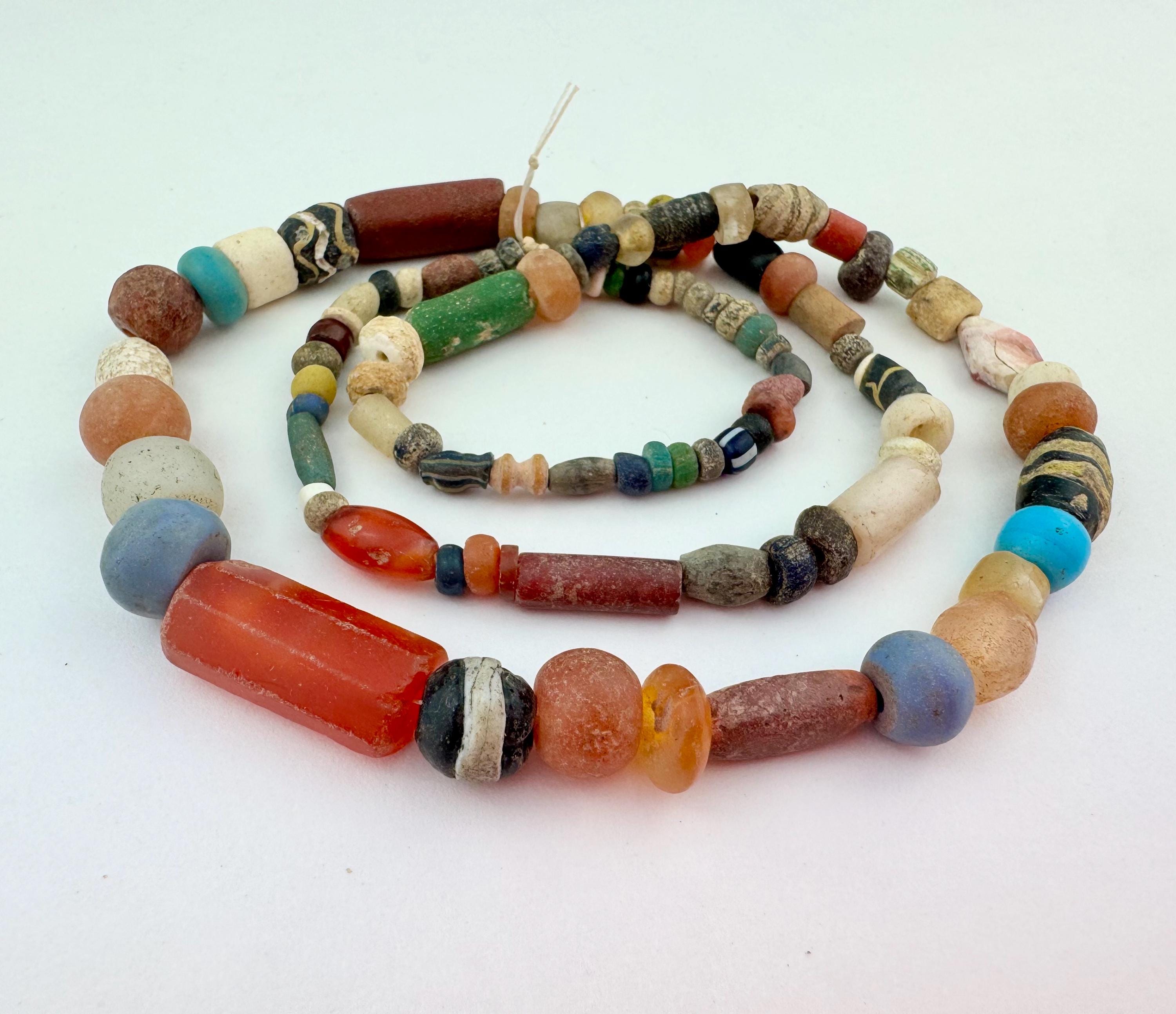 Ancient Excavated Stone Beads - Sub-sahara. Djenne Mali Ancient