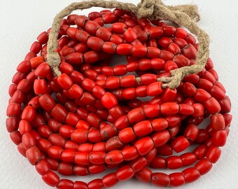 Naga Konyak Vintage Nagaland Multistrand Bead Necklace. TB-3684