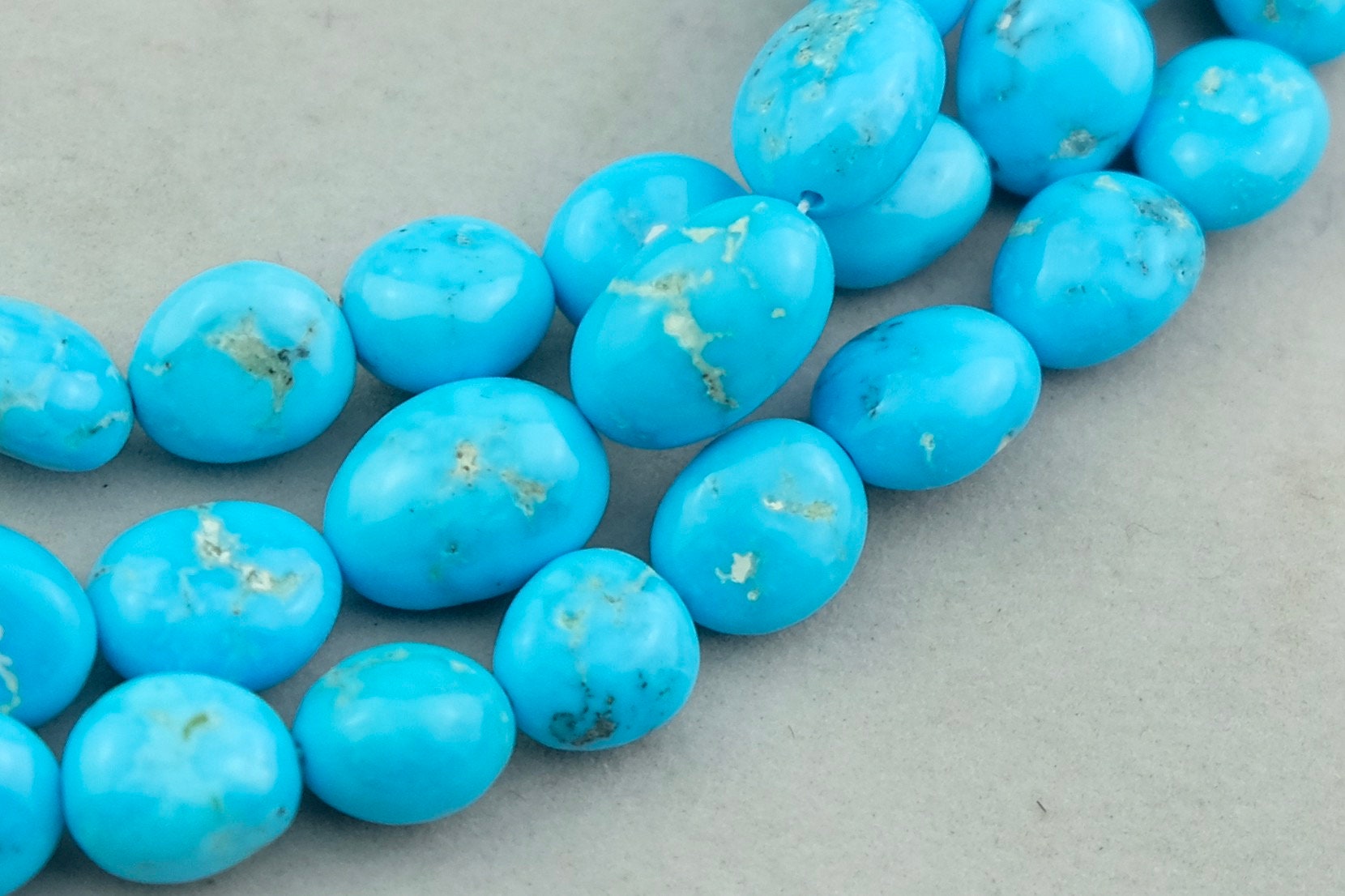 5mm Turquoise Beads Sleeping Beauty Blue Round Loose 25 gram Package 5360