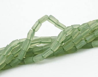 Serpentine Jade Beads. Afghan faceted Serpentine Beads.  GM-360