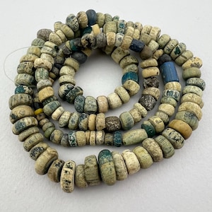 Ancient excavated D’jenne Beads. 5-12mm Mali ancient Roman Era Bead. TB-6037