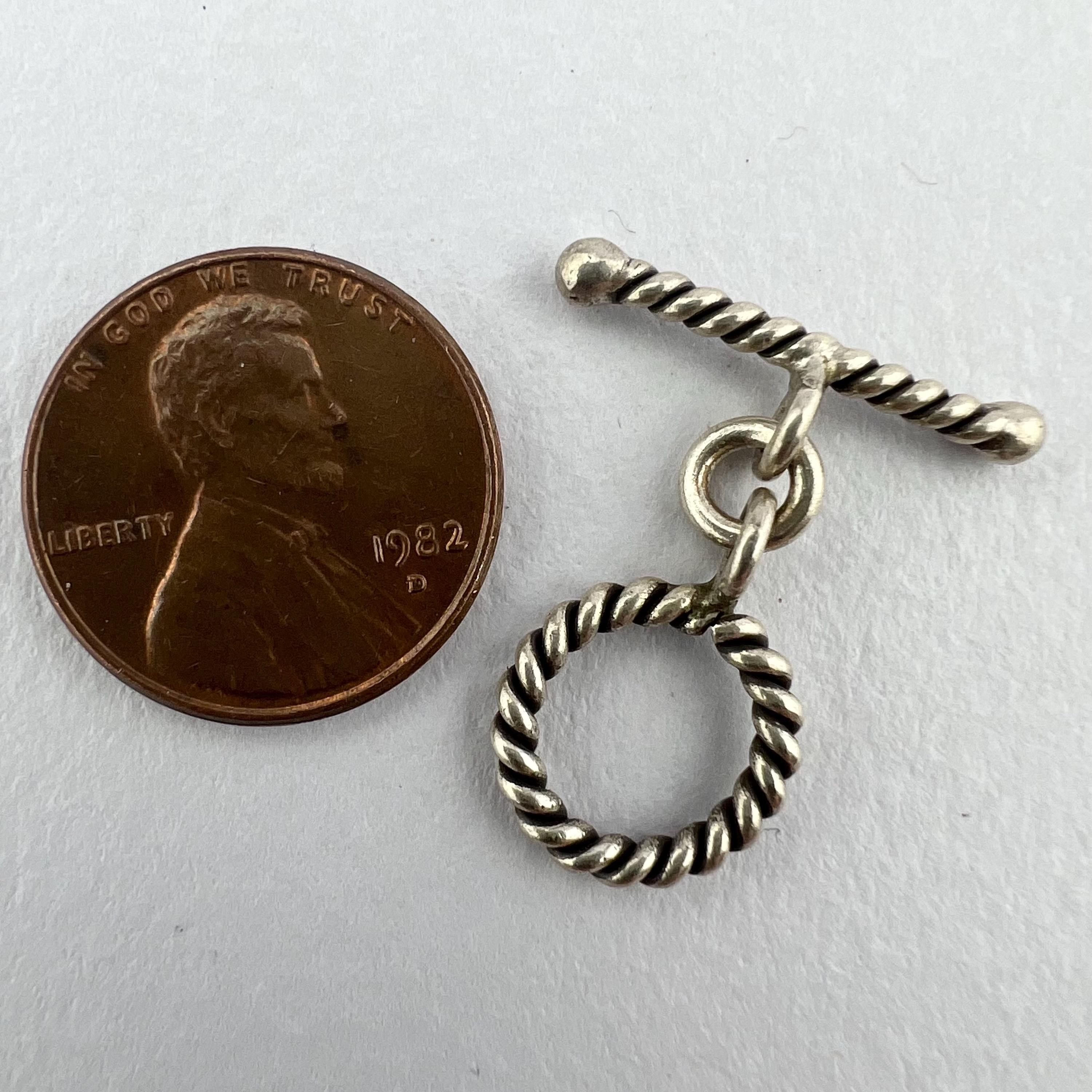 Sterling Silver 925 Toggle Clasp. CL-46 - Etsy