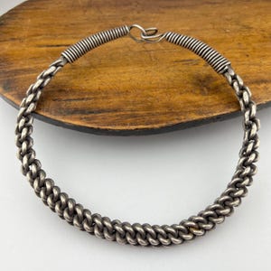 Vintage Silver Miao Yunnan Necklace Torque. TB-6300