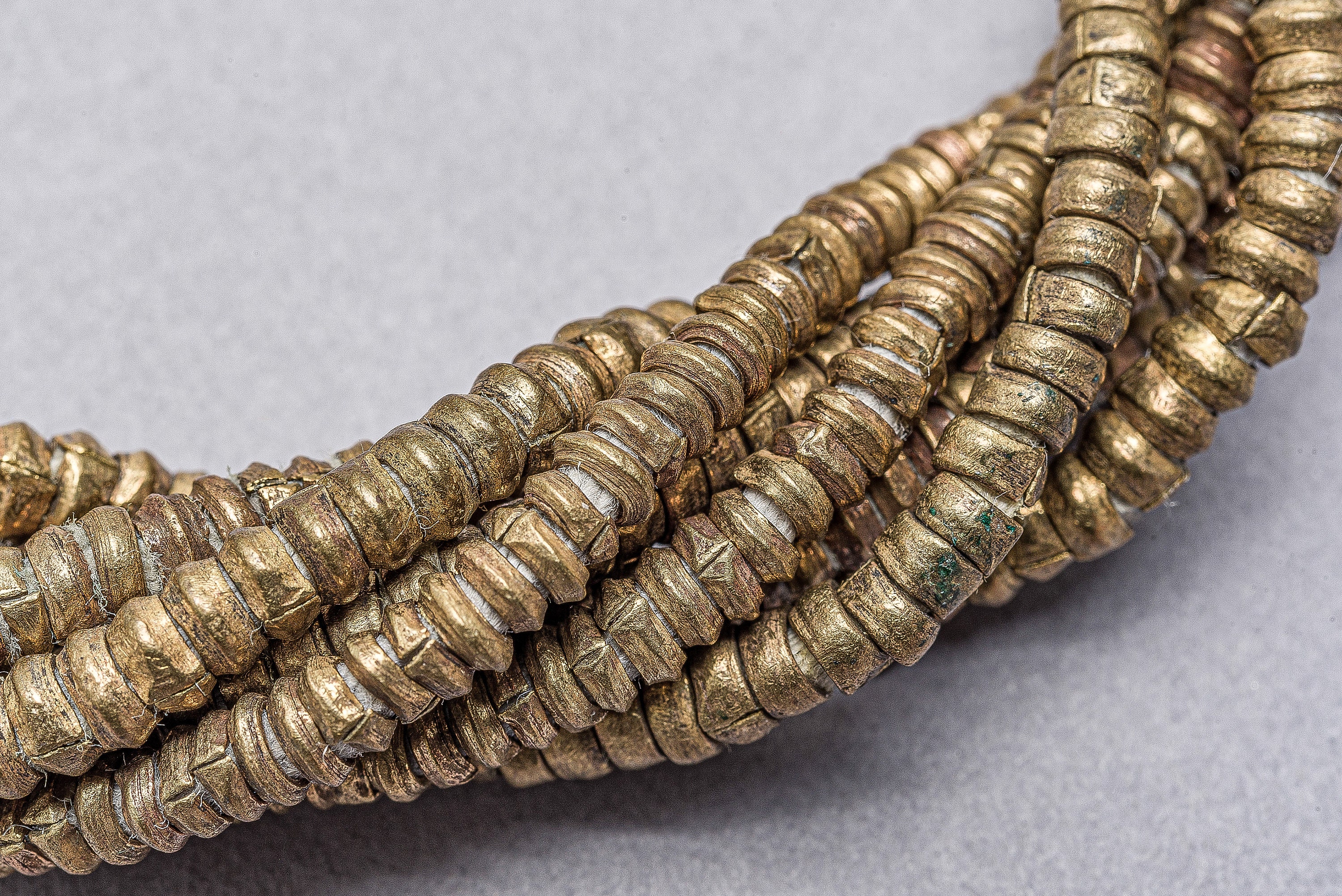 Old Brass Beads from Ethiopia