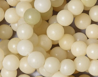 55 Buri Seed Wood Beads. Organic Natural Round  Wood Beads.  WOOD-34