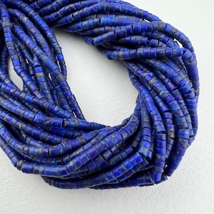 Tiny Natural Lapis Round Beads. 2mm Lapis Lazuli beads. GM-567