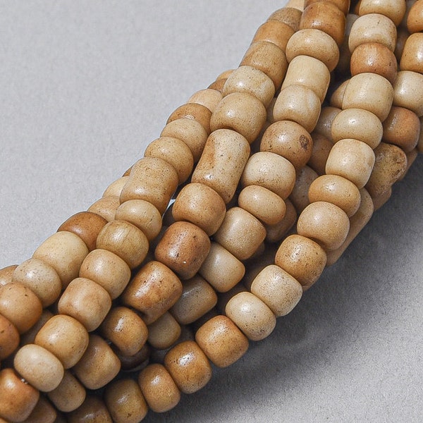 African Maasai Beads. 46" Long Strand Glass Beads. AMB-29