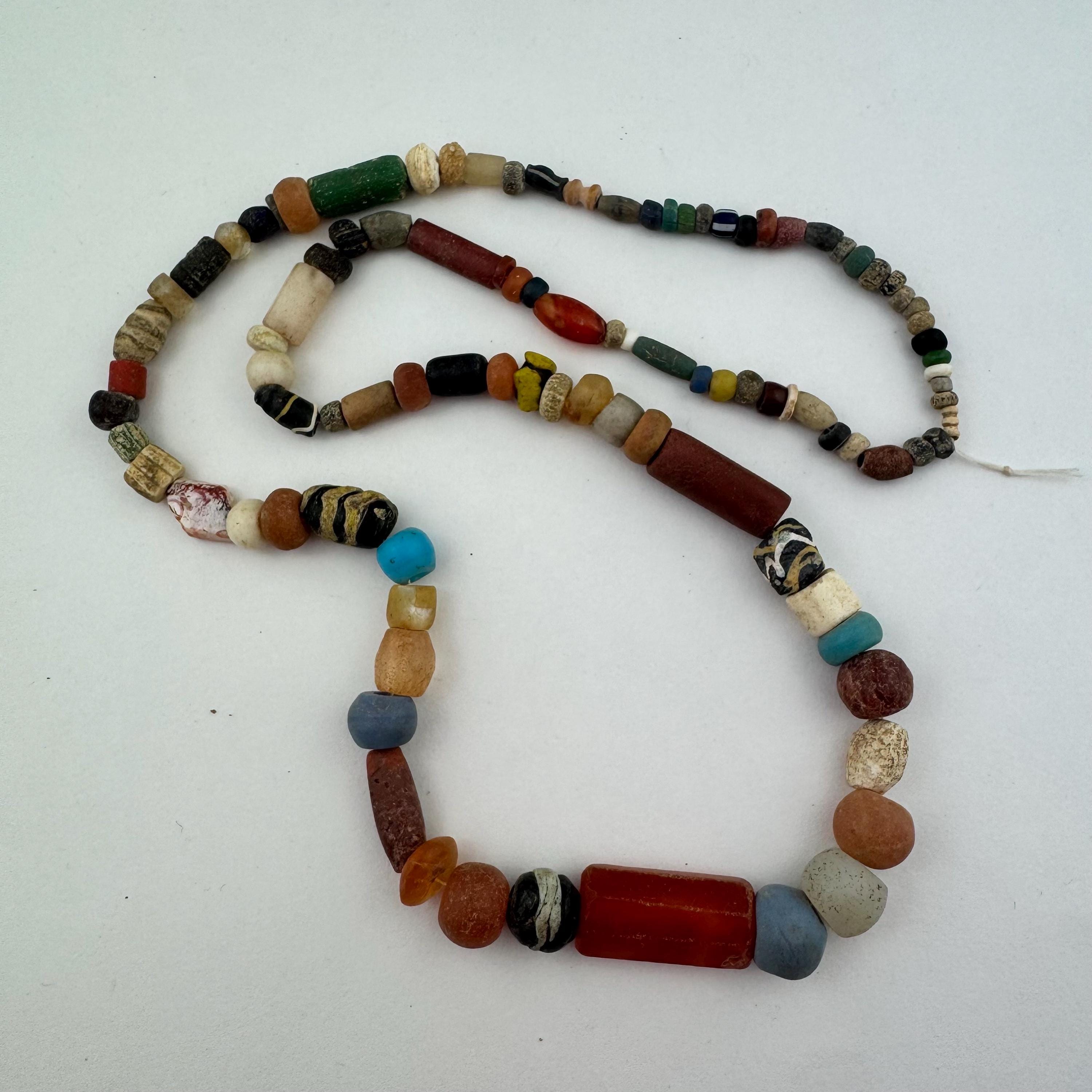 Ancient Excavated Stone Beads - Sub-sahara. Djenne Mali Ancient