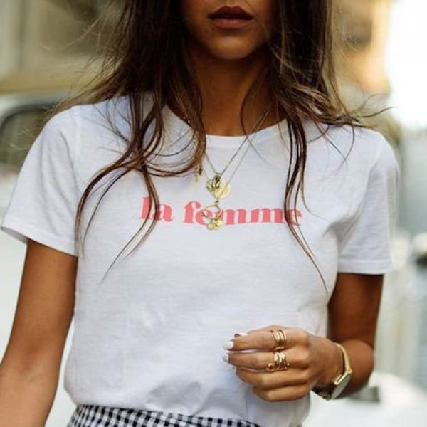 La Femme woman ladies t-shirt