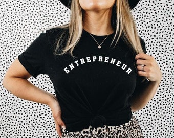 Entrepreneur boss ladies t-shirt