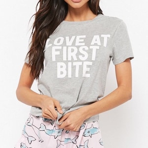 Love At First Bite ladies t-shirt