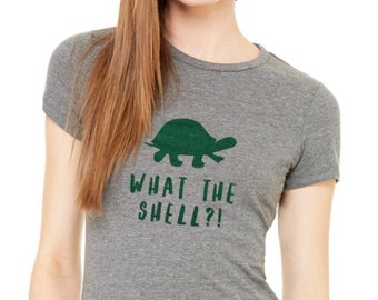 What The Shell funny t-shirt