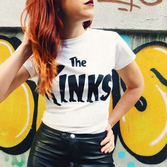 T-shirt pour femme du groupe de rock The Kinks - Etsy France