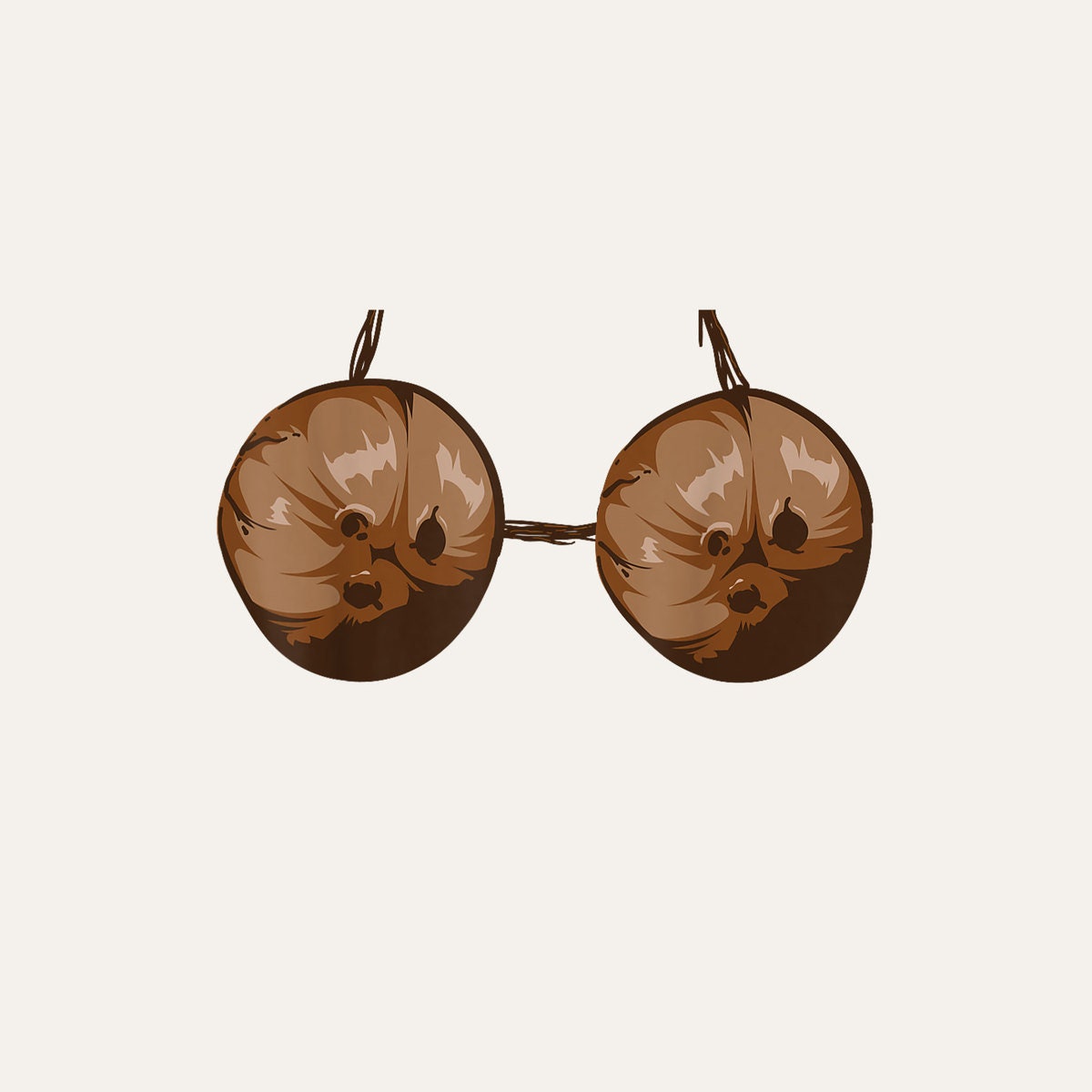 Coconut Bra Clipart Free