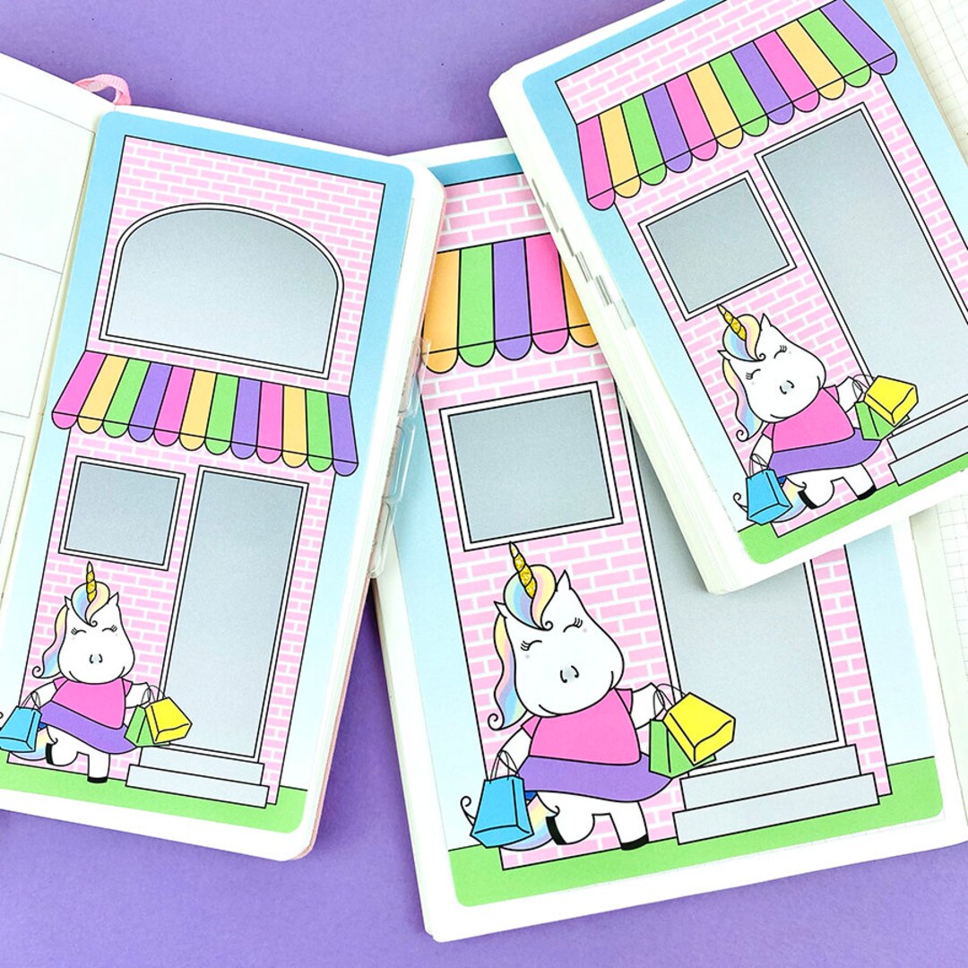 Retail Therapy Shopping Jumbo Sticker Bullet Journaling Stickers