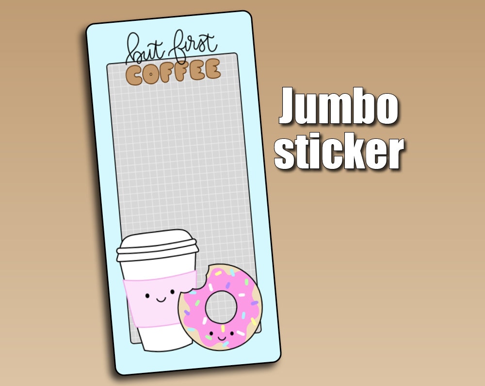 Coffee Time Hobonichi Weeks Sticker Kit Planner Stickers - Etsy