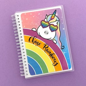 Star&#39;s Rainbow Reusable Sticker Book - Cute Kawaii Shine Characters Reusable Sticker Book Sticker Album Star the Unicorn Book Chase Rainbows