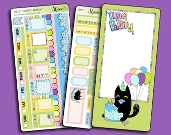 Edgar's Birthday Hobonichi Weeks Sticker Kit