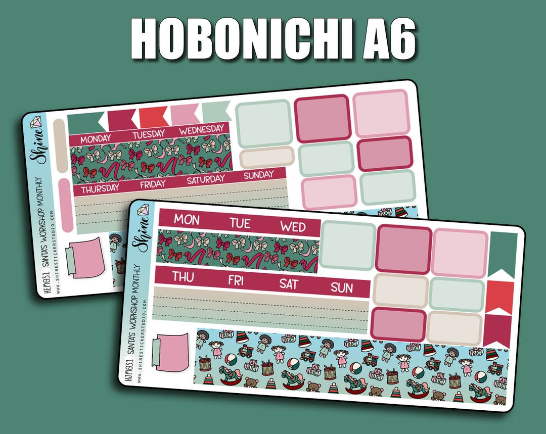 Academy  Hobonichi Weeks Sticker Kit