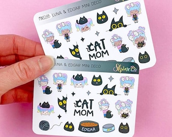 Luna & Edgar Planner Stickers Mini Sheet