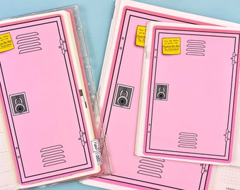 We Wear Pink Jumbo Sticker - Bullet Journaling Stickers - Hobonichi Full Page Sticker - Inspirational Board - Goals - Locker Jumbo Sticker