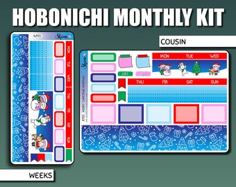 Hobonichi Weeks December Monthly Kit / Hobonichi Weeks Monthly Spread ...