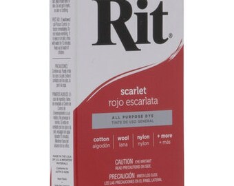 SCARLET #5 Rit Dye 2 OUNCES | Rit Tint & Dye Powder |  Basket Dye | Clothes Dye |Old Color Victorian Pink