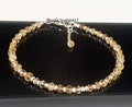 Citrine With Silver Pyrite Gemstone Bracelet Women For Bracelet November Birthstone Bracelet Pyrite Women Jewelry Bracelet Christmas Gifted product logo