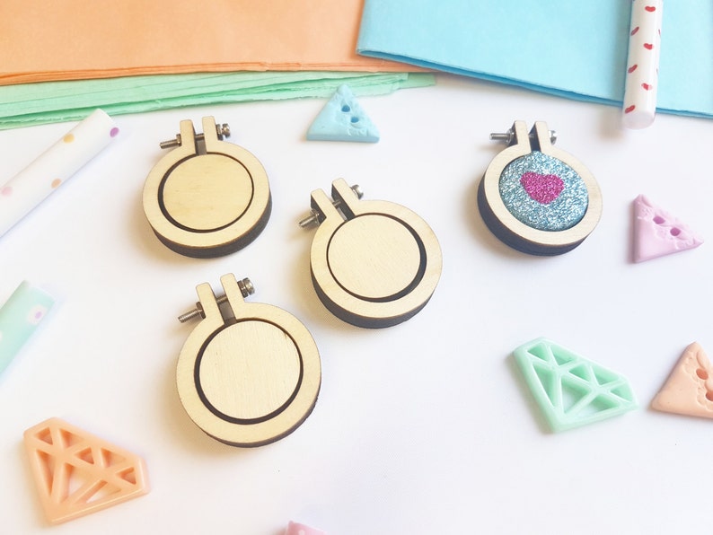 11 mini embroidery hoop frame diy 3 pack mini hoops  etsy australia 11 mini embroidery hoop frame diy 3 pack mini hoops  etsy australia