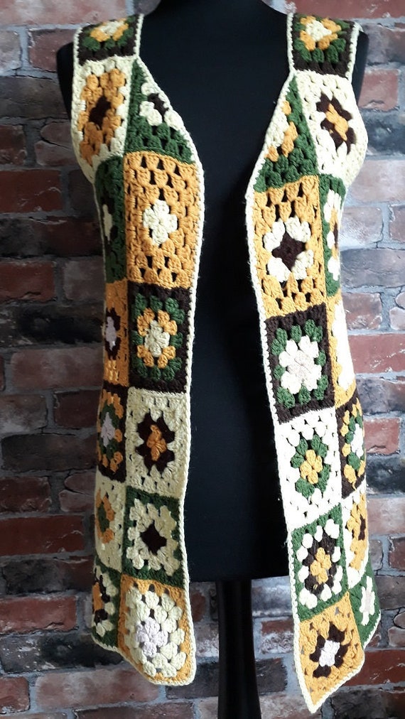 1970's Crochet Vest